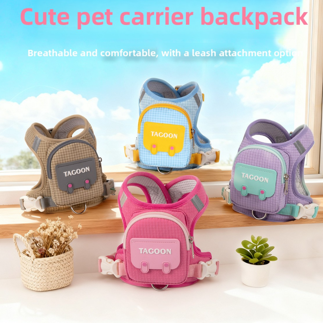 Adjustable Polyester Dog Chest Harness