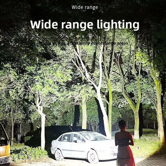 Rechargeable LED Flashlight with Strong Light Outdoor Lighting & Tools product image 3