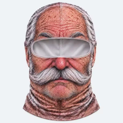 Novelty Animal Pattern Full Face Ski Cycling Mask