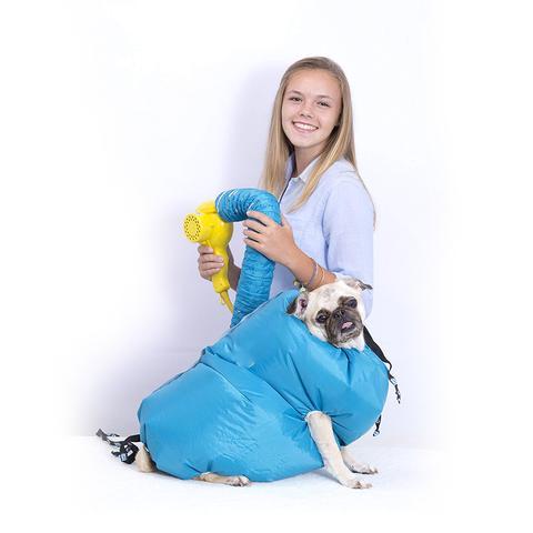 Pet drying box fabric material close-up