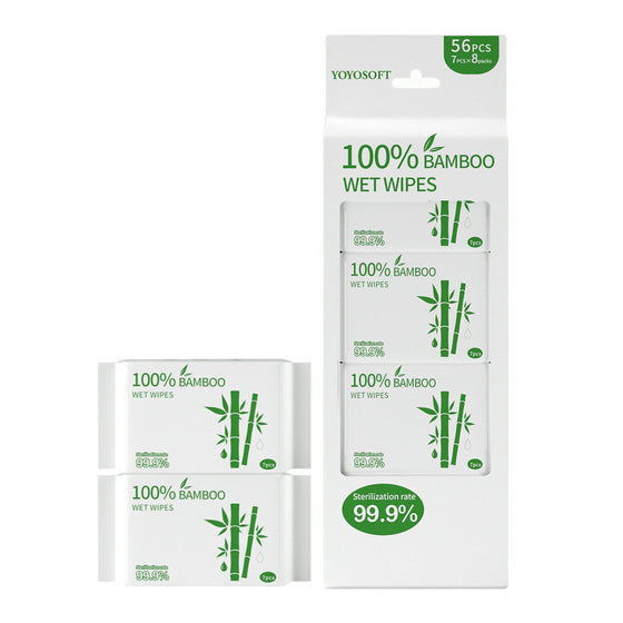 Bamboo Fiber Antibacterial Mini Wet Wipes product image 4