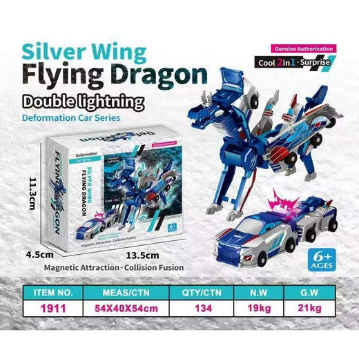 Transformable Dragon Pegasus Toy Car product image 6