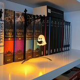 Ghost Bookshelf Decorative Lantern
