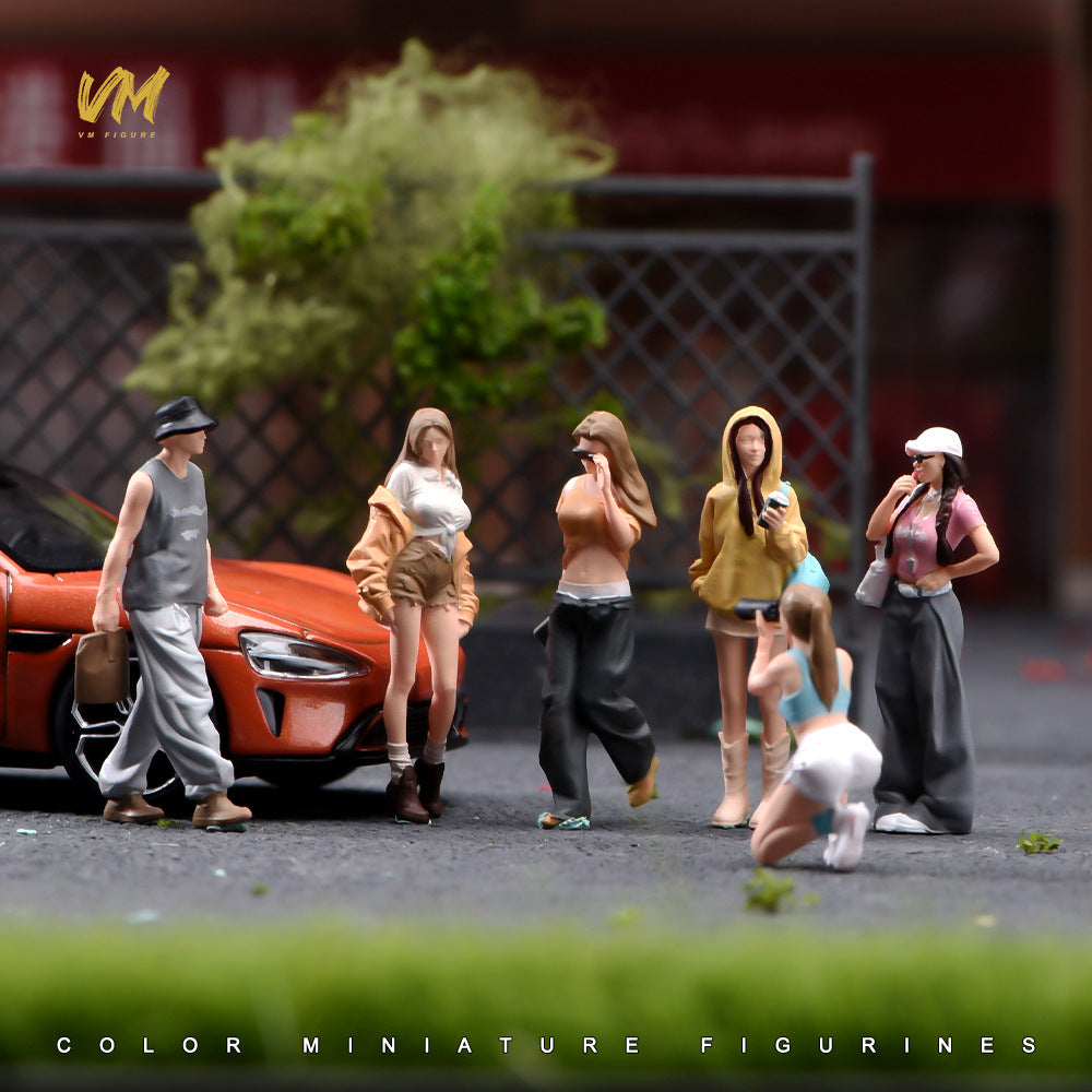 Hand-Painted 1/64 Miniature Figure Collection