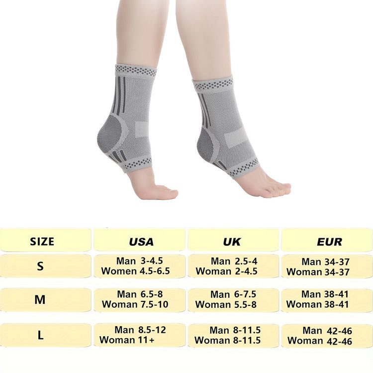 Graphene Ankle Brace Compression Support Sleeve