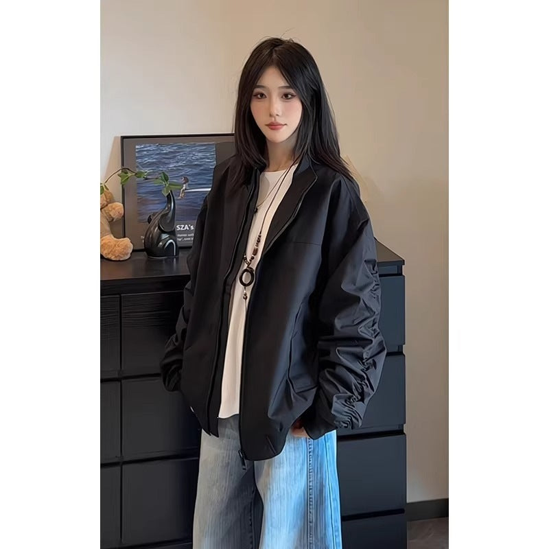 Unisex Autumn Three-Proof Loose Fit Outdoor Jacket