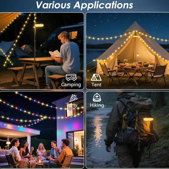 Magnetic Hanging Camping Light with USB Charging Outdoor Lighting & Tools product image 3