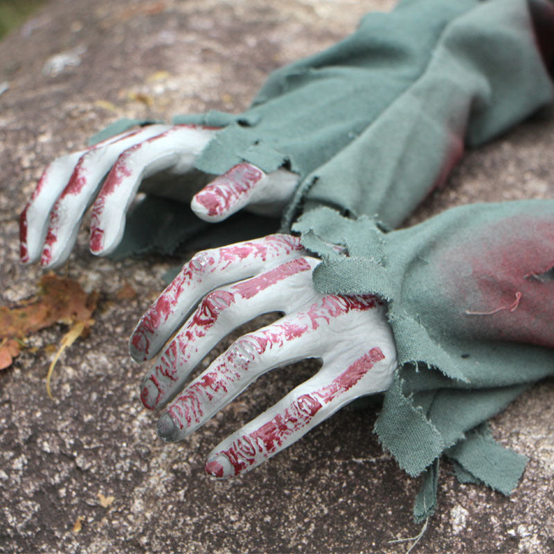 Electric Light Control Crawling Zombie Halloween Prop