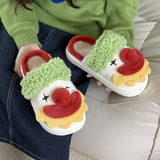 Womens Plush Warm Slippers