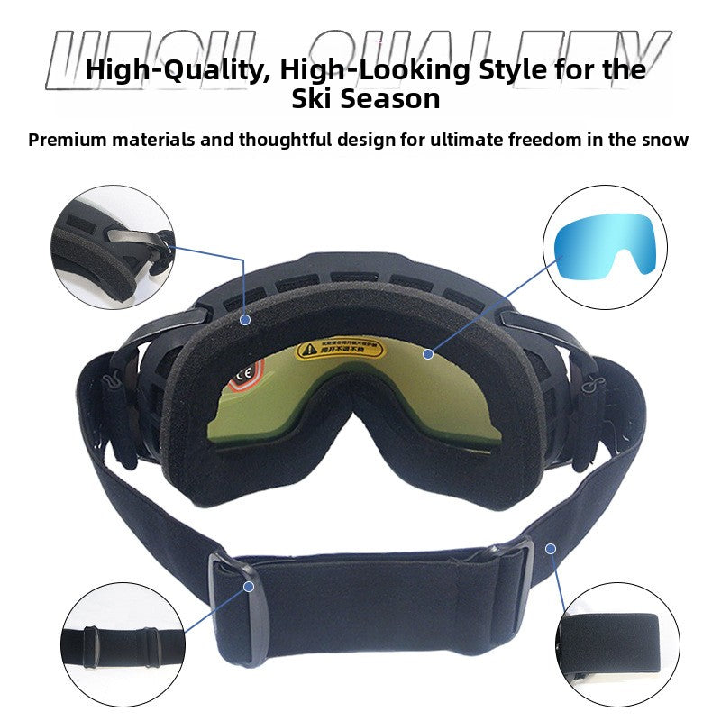 Anti Fog Snow Goggles for Outdoor Sports