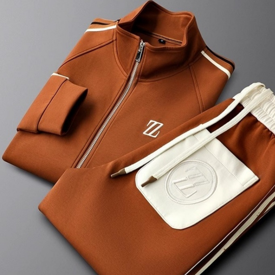 Men's fall stand-up collar casual sportswear