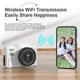 Flip Screen WiFi Digital Camera with 5K Video