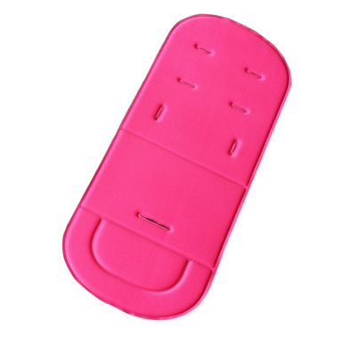 Universal baby stroller cushion and seat pad, full product view