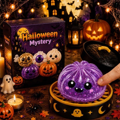 Pumpkin Ghost Eye Squeeze Toy