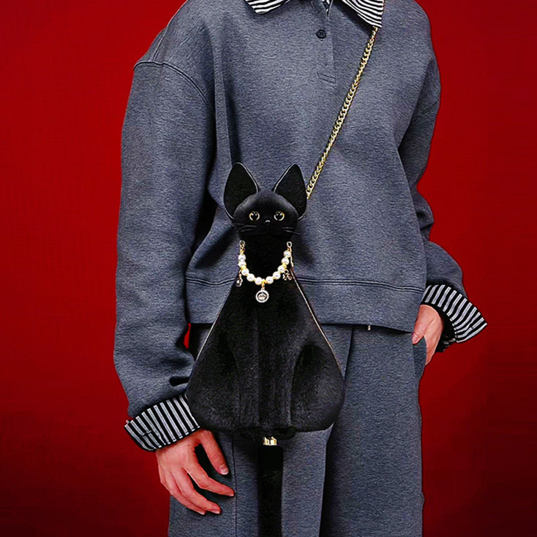 Realistic Cat Backpack
