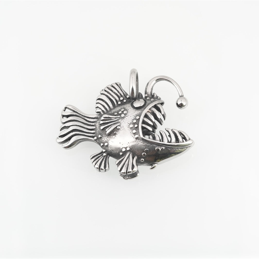 Deep sea lantern fish pendant
