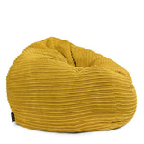 Corduroy teardrop-shaped bean bag cover