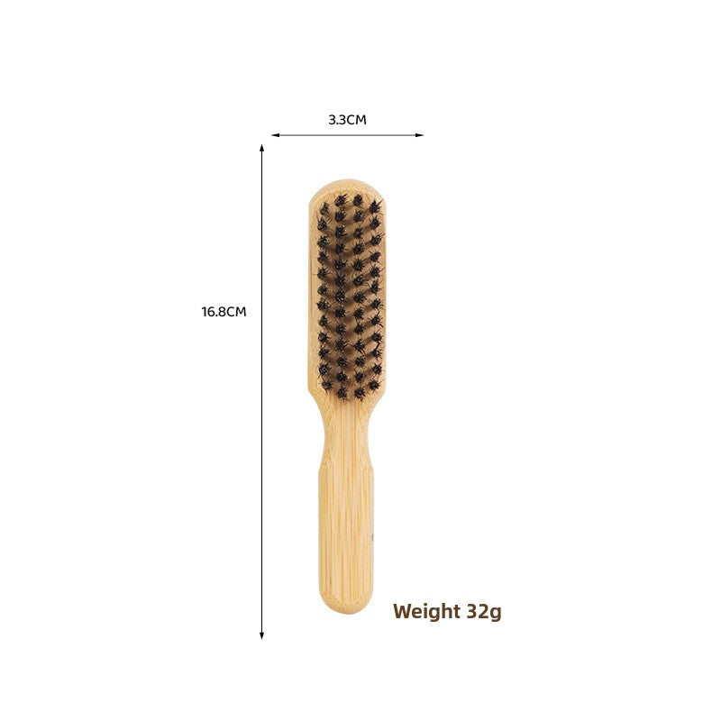 Men's bamboo hair and beard styling comb, photo 7