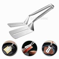 Stainless steel BBQ tongs 30cm length view