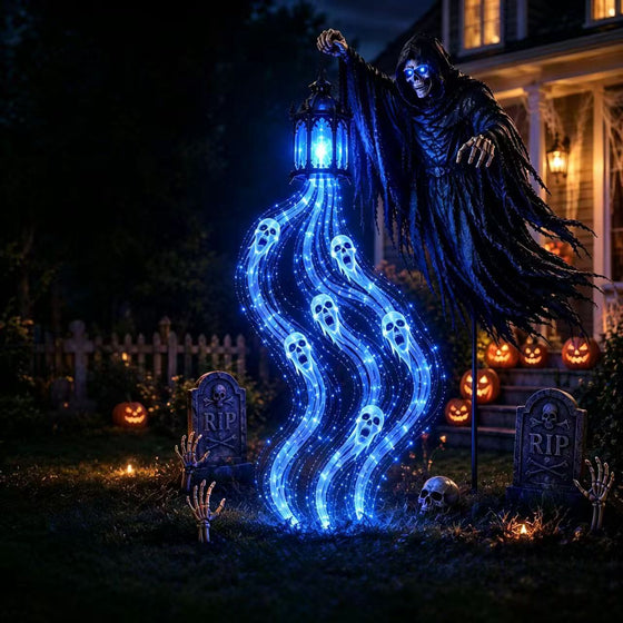 Grim Reaper Halloween Lantern for Garden Decor product image 1