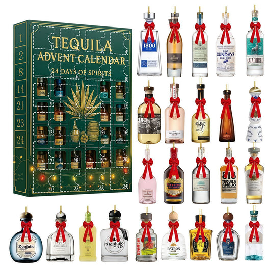 Tequila Bottle Christmas Advent Calendar Ornaments product image 1
