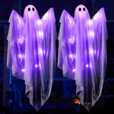 Halloween Ghost LED String Lights Outdoor Decorations