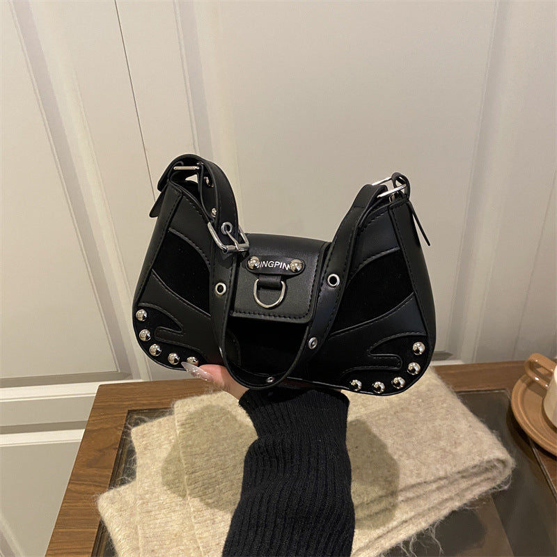 Retro Crossbody Bag with Shoulder Strap
