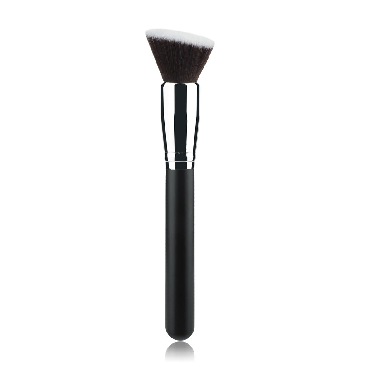 Makeup brush powder head close-up
