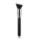 Makeup brush powder head close-up