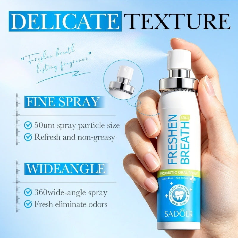 Probiotic oral spray