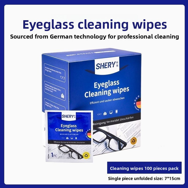 Disposable Anti-Fog Lens Cleaning Wipes