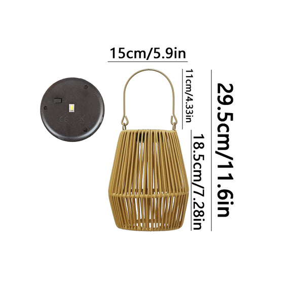 Solar-powered wicker lamp Garden & Outdoor product image 6