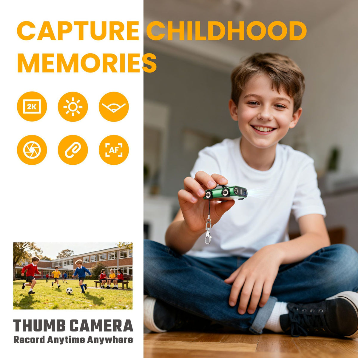 Mini Thumb Camera for Kids