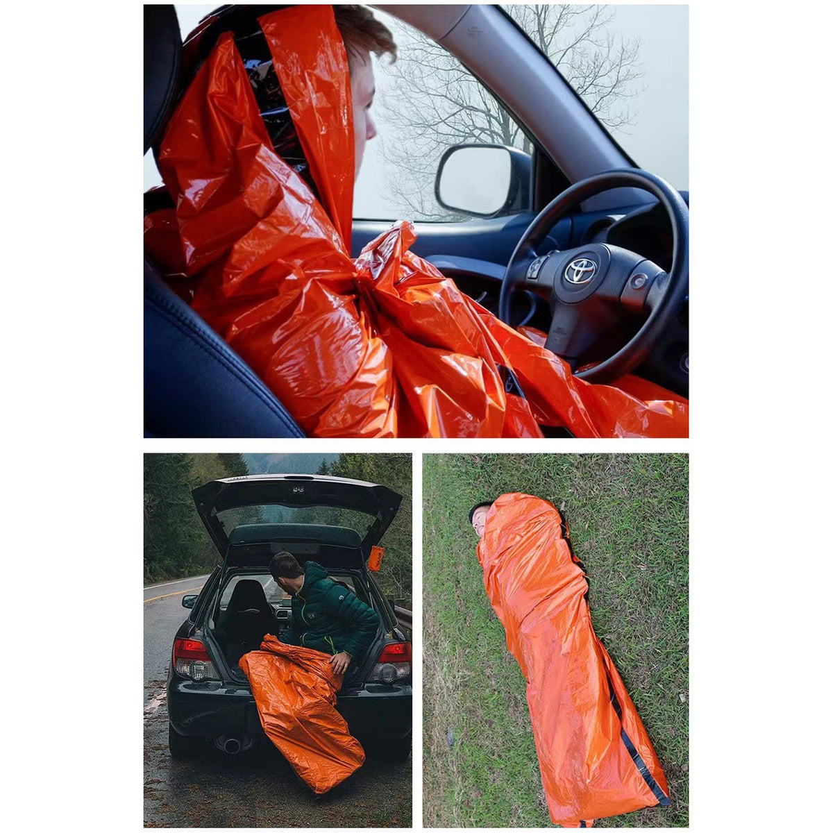 Portable Reflective Emergency Sleeping Bag