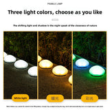 Solar Pebble Stone Pathway Lights