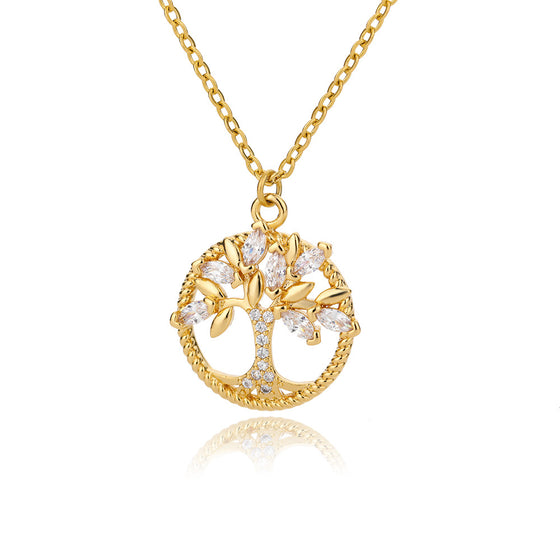 Round hollow necklaces for men and women