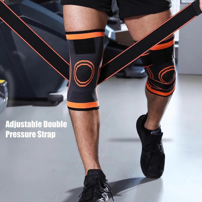 Adjustable Knee Support Wrap Compression Brace for Sports
