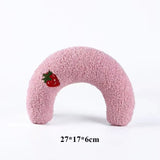 Cute Pet Little Pillow U-Shaped Neck Protector Deep Sleep for Puppy Kitten Pillow Dog Cat Headrest Sleeping Pillow Pet Supplies