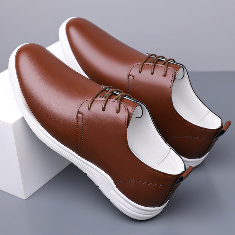 Genuine leather casual shoes