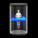 Cylindrical Holographic Display Cabinet 3D Projection
