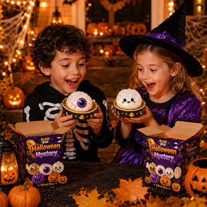 Pumpkin Ghost Eye Squeeze Toy