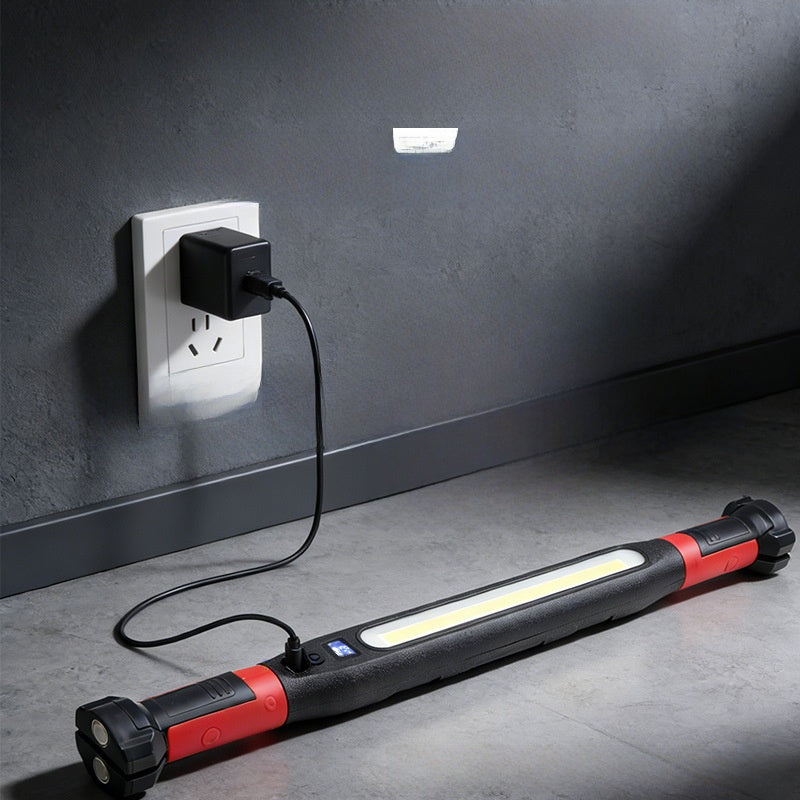 Magnetic USB Rechargeable Work Light with Hook