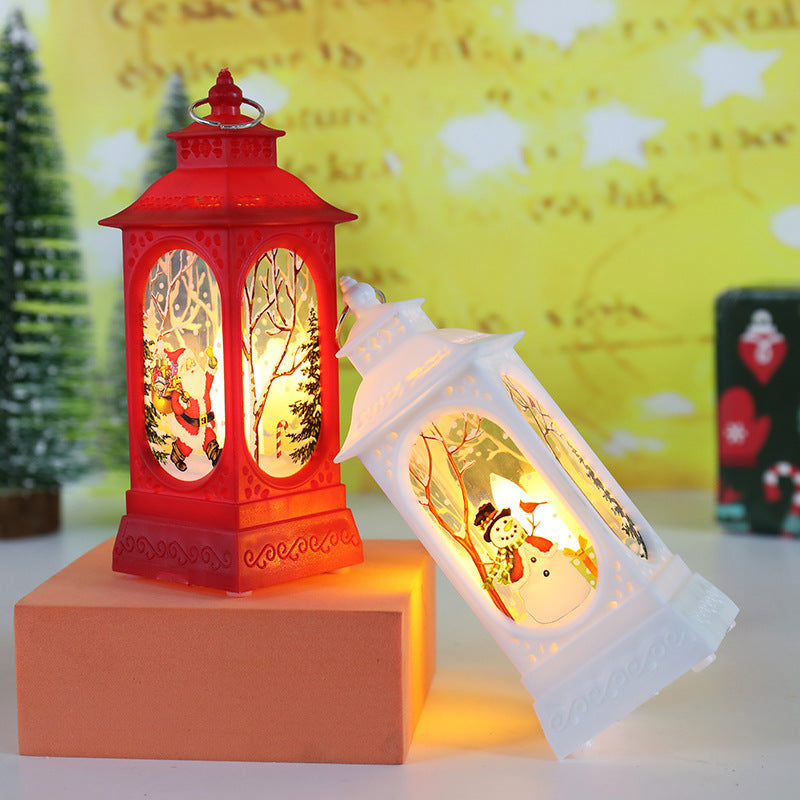 LED Luminous Satchel Candle Christmas Decoration Ornament