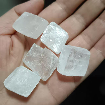 Natural Crystal Mineral Specimens Educational Set