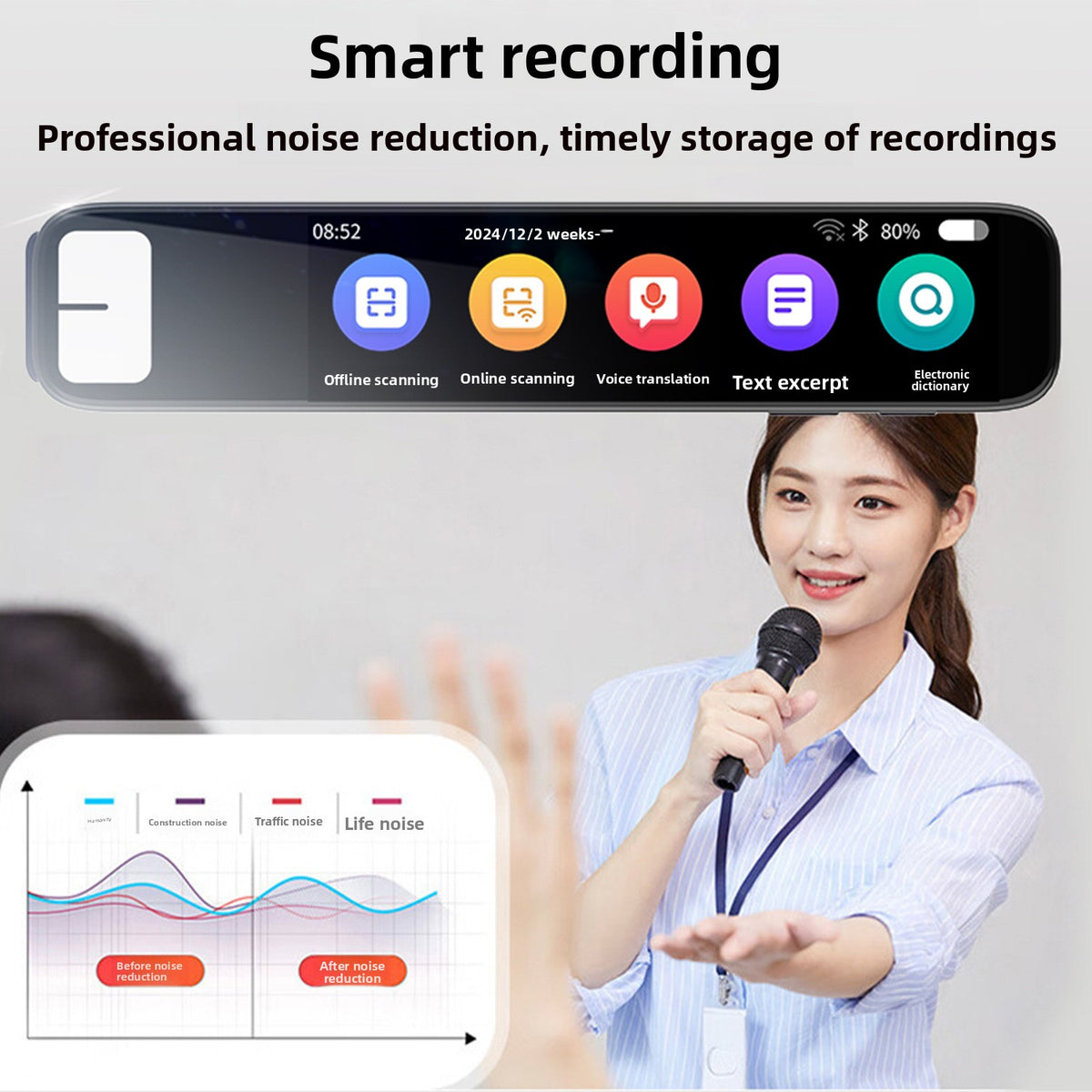 Translation Pen Japanese and Korean Scanning Dictionary Pen