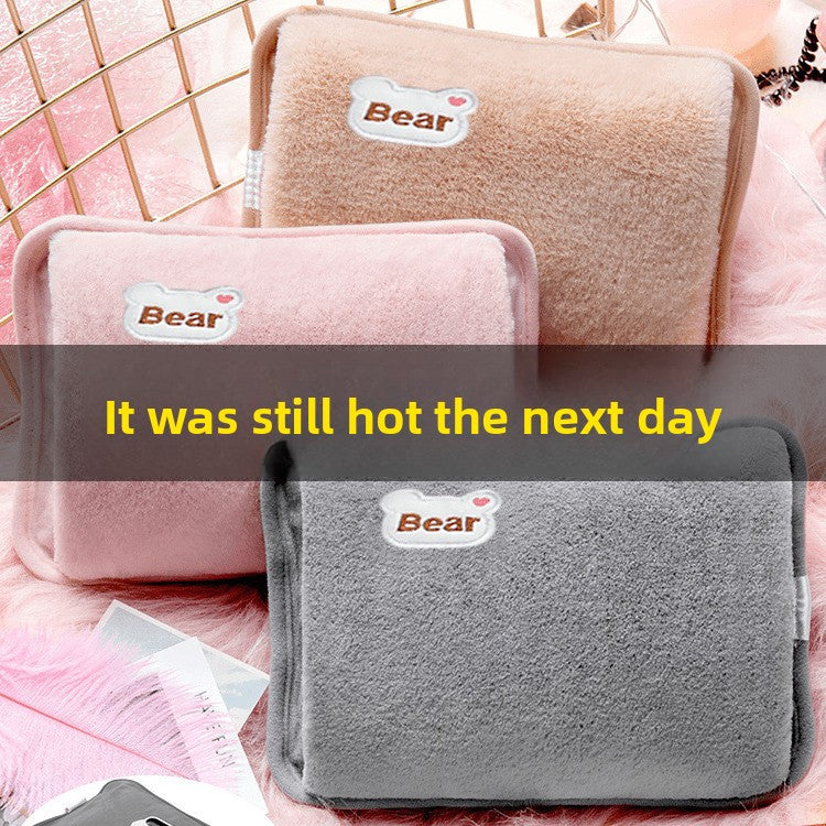 Rechargeable Plush Hot Water Bottle