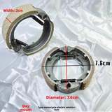 Electric vehicle accessory brake shoe block