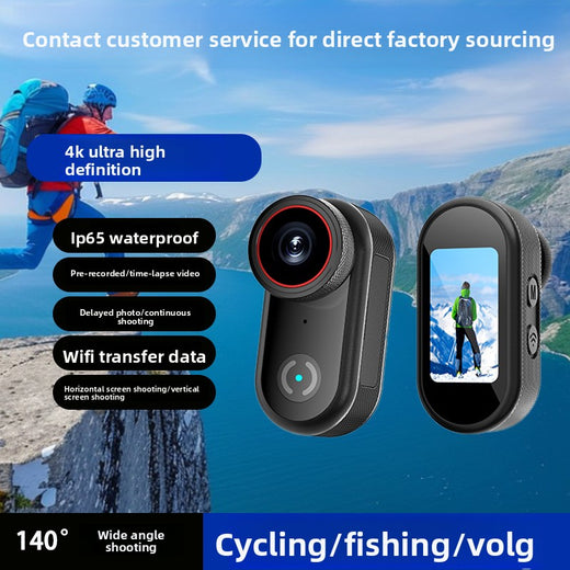 4K WiFi Thumb Camera for Outdoor Sports