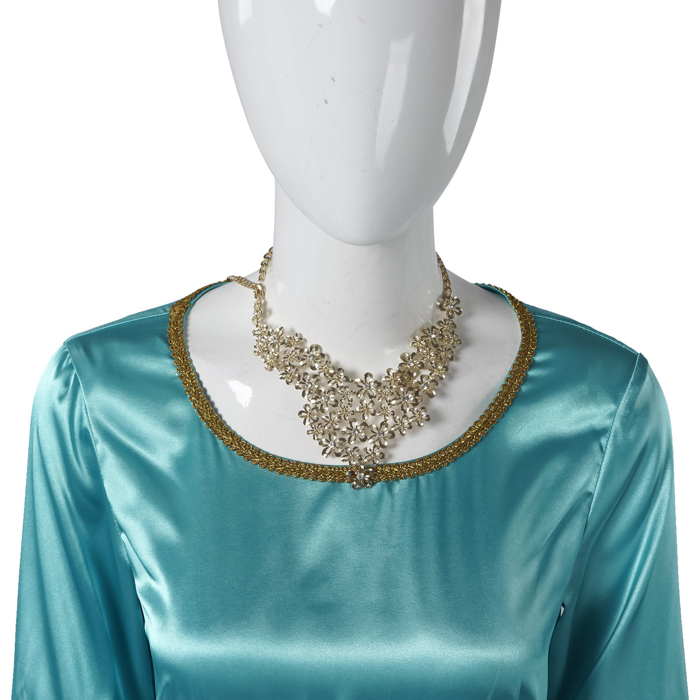 Fantasy Blue Queen Dress Costume