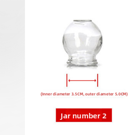 Thickened Glass Cupping Jar Set